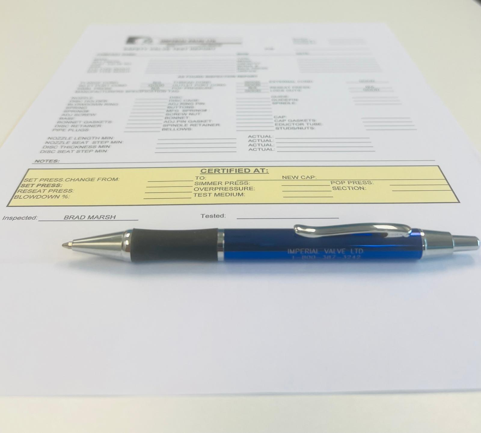DOCUMENTATION & CERTIFICATION